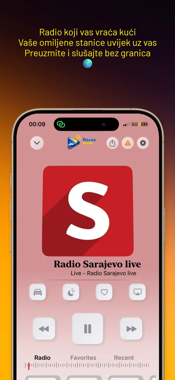 Screenshot #3 pour Radio Bosna – Stanice Uživo