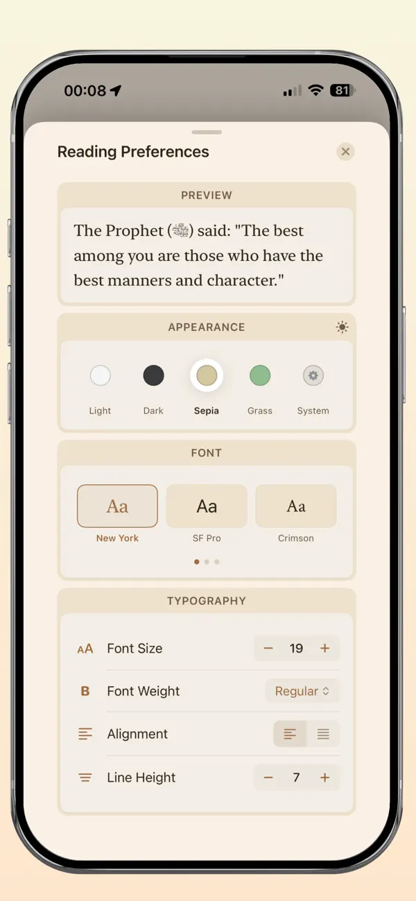 #3. Hadith Node (iOS) 由: Abdylas Tynyshov