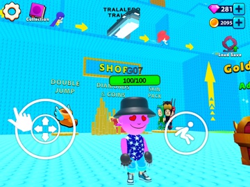 Troll Tower - Funny Parkour iPad screenshot