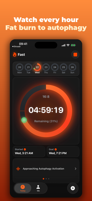 Fast: Fasting Timer & Tracker Screenshot 1 of 7