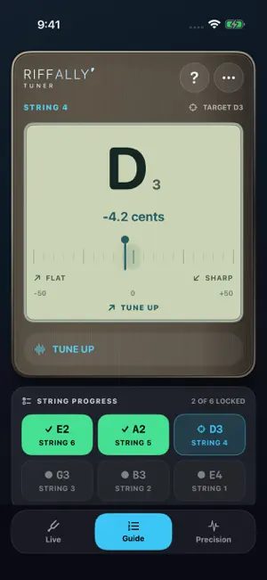 RiffAlly Tuner screenshot 2