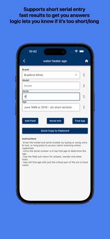 SerialCheck: HVAC Age Decoder screenshot