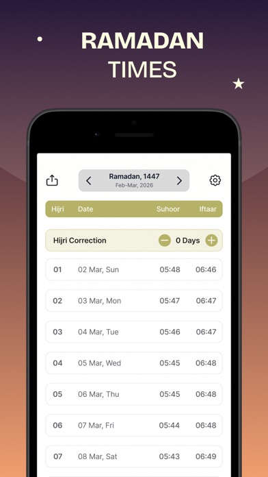 Prayer Times: Athan and Qibla screenshot