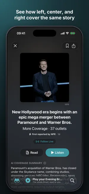 Breefly: News Simplified screenshot 1