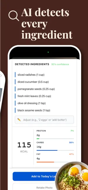 EAT AI: Calorie & Food Tracker screenshot 3