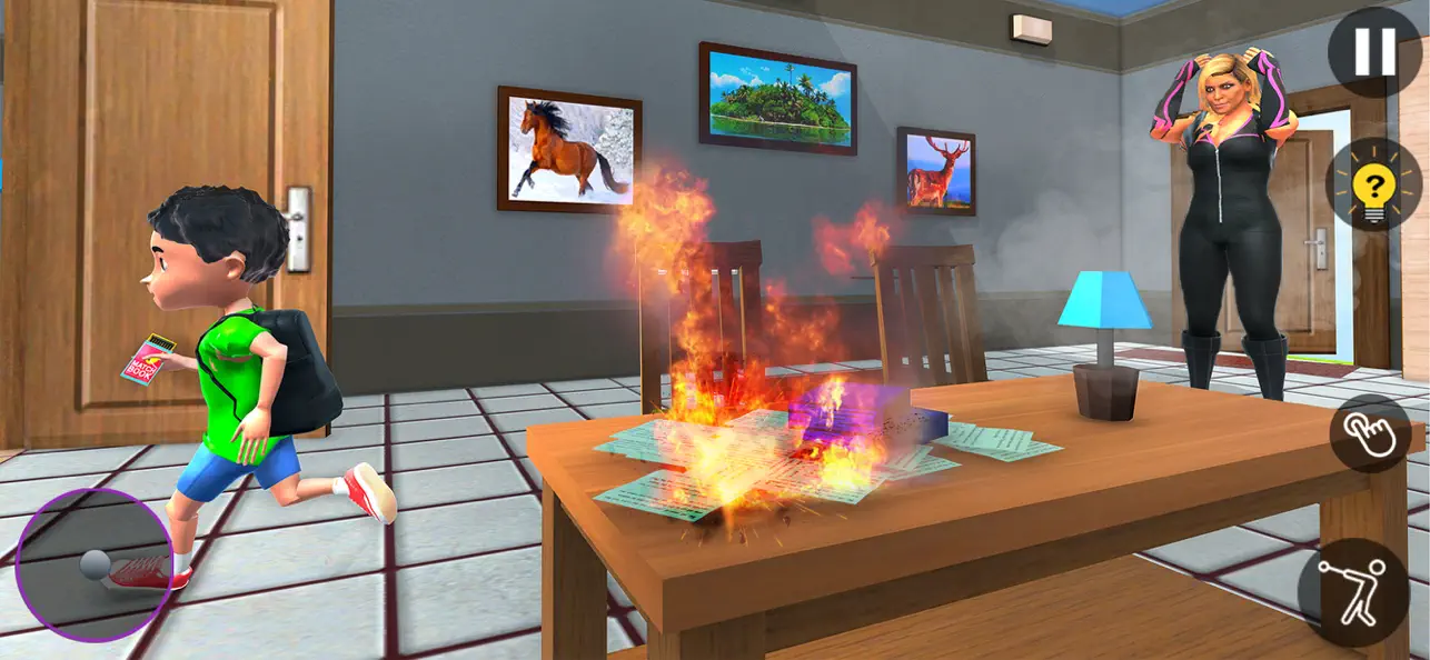 Screenshot #2 pour Profess Maléfique Effrayant 3D