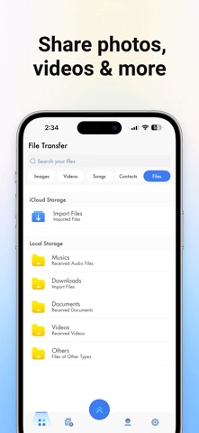 File transfer & Data Sharing Screenshot 2 of 6