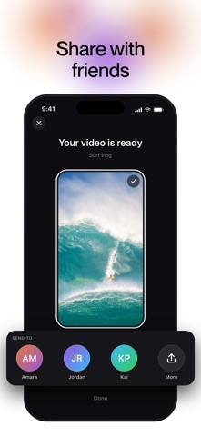 Narrative: AI Video Editor iPhone screenshot 4