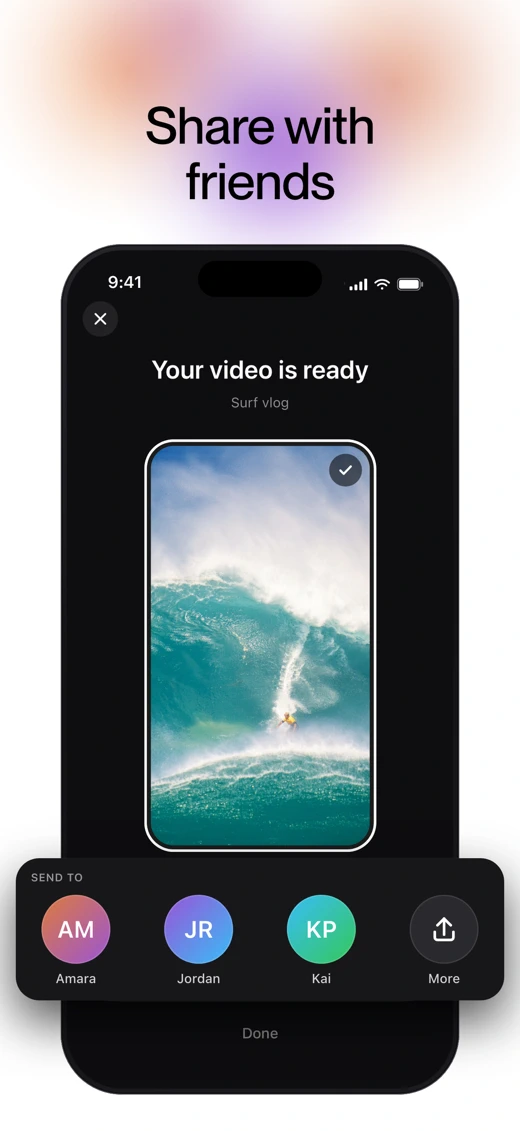 Narrative: AI Video Editor screenshot 4