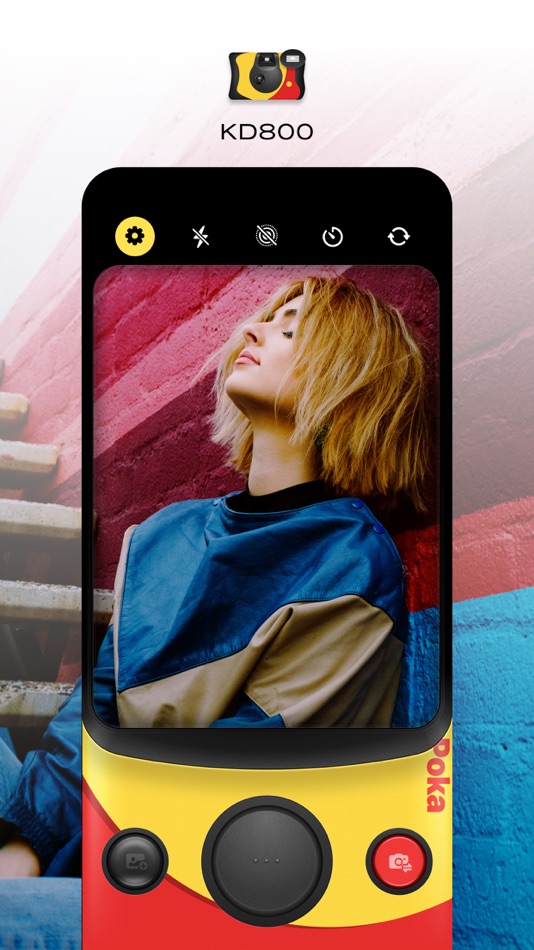 #3. Poka Cam: Disposable Film Cam (iOS) By: PixelPunk Inc.