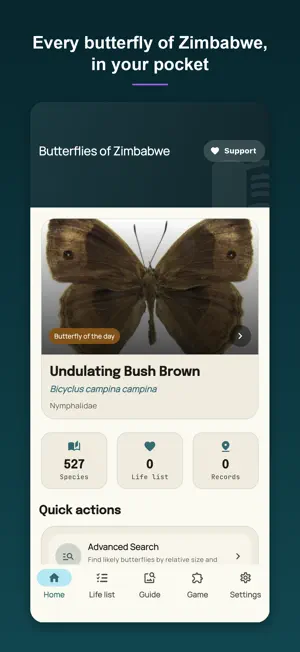 Butterflies of Zimbabwe screenshot 1