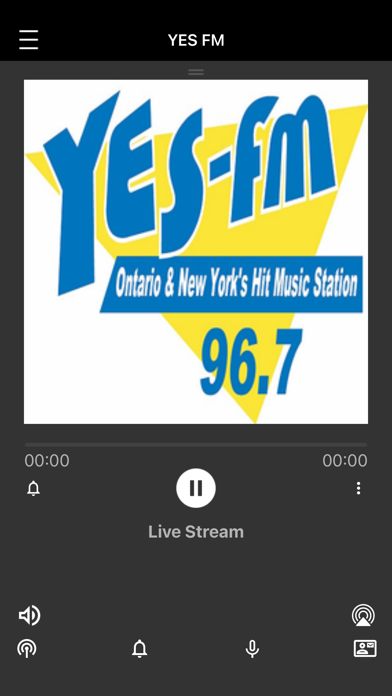 96.7 YESFM Radio Screenshot