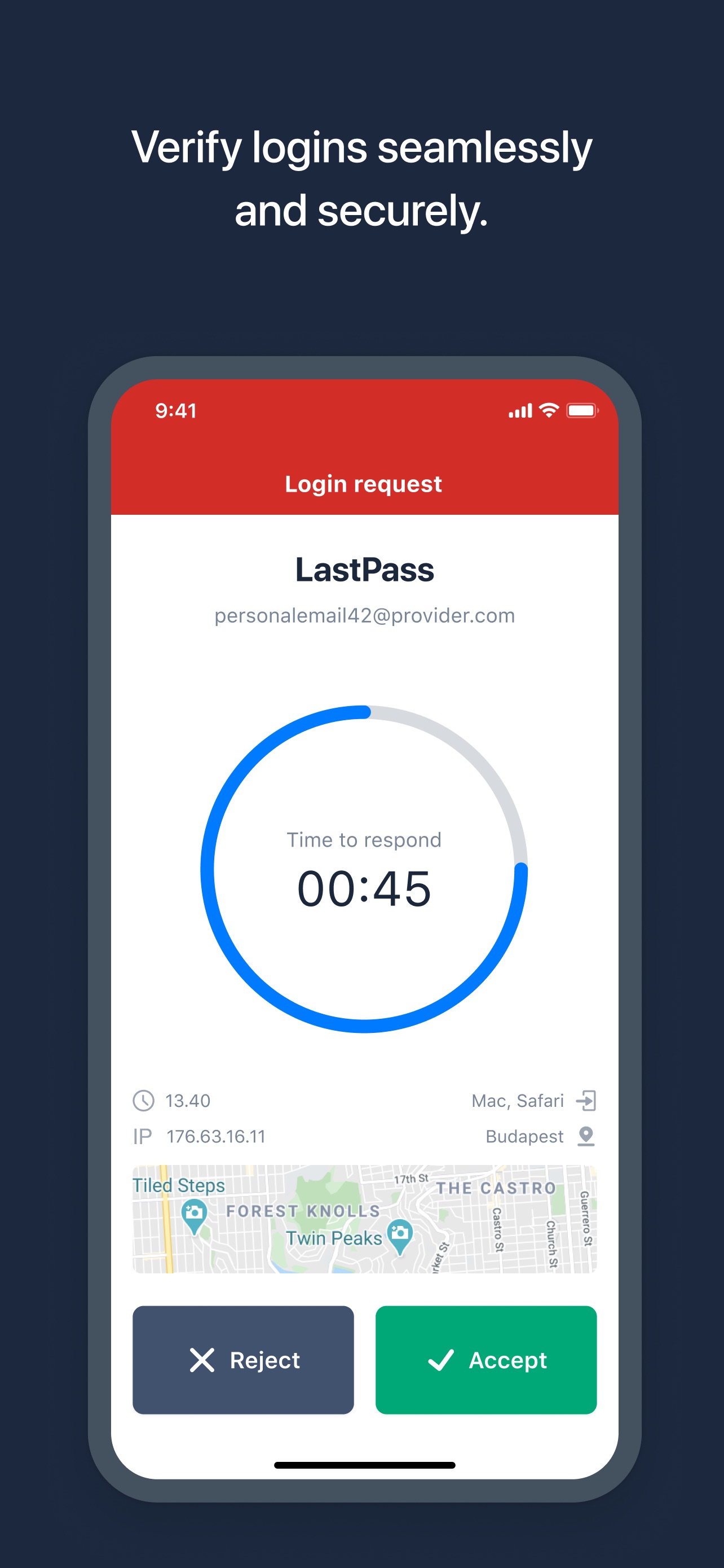 LastPass Authenticator 스크린샷 2