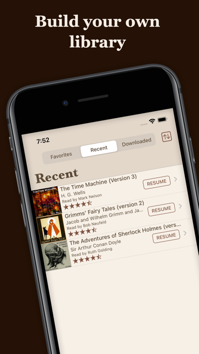 LibriVox Audiobooks – Ad-Free Screenshot