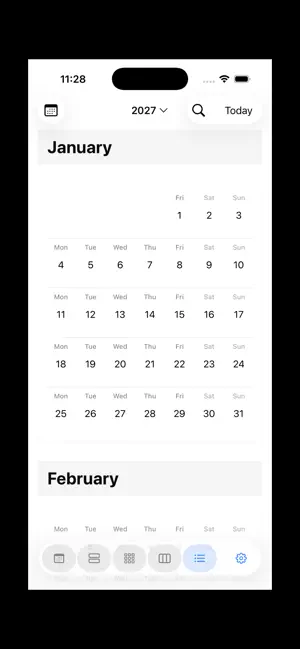 Year View Planner screenshot 2