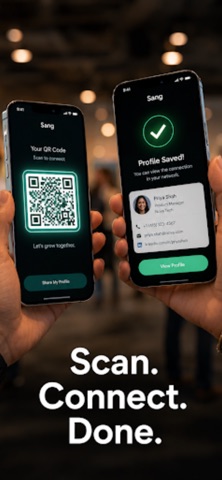 Sang: Digital Business Card iPhone screenshot
