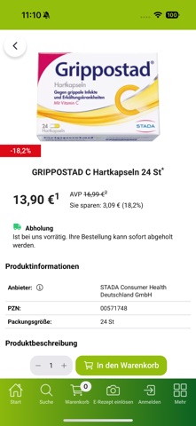 Apotheke im Ruhrtal Center screenshot