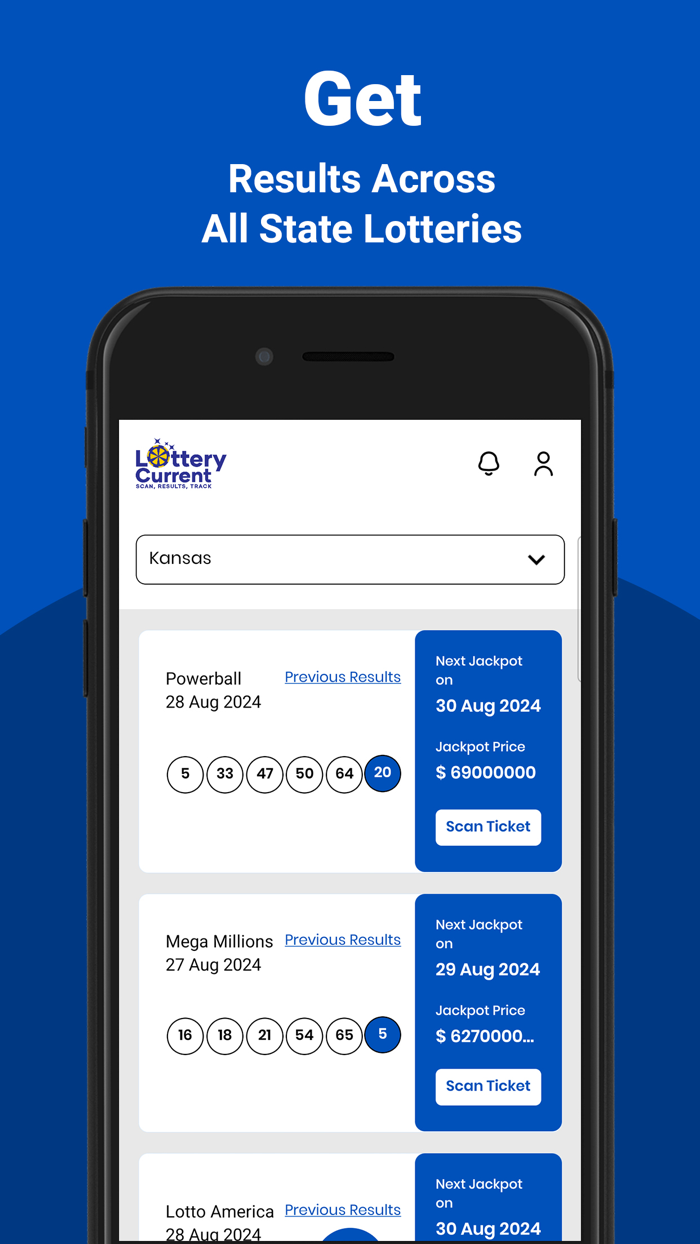 Kansas Lottery Ticket Scanner