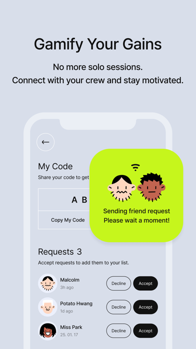 1RM LOG: CrossFit & Gym PR screenshot