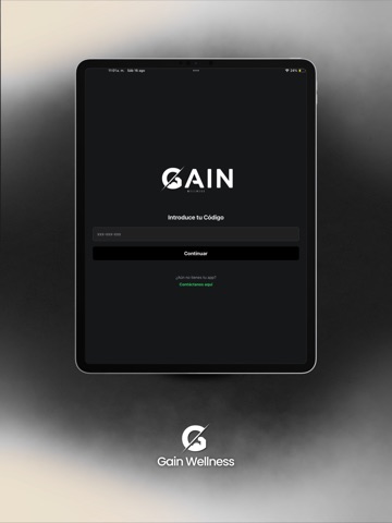Gain Wellness iPad screenshot