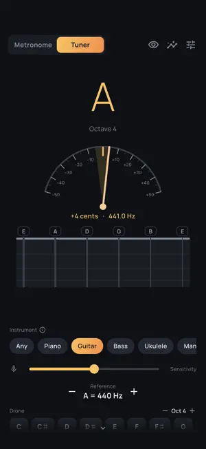 Steady: Metronome & Tuner screenshot 3