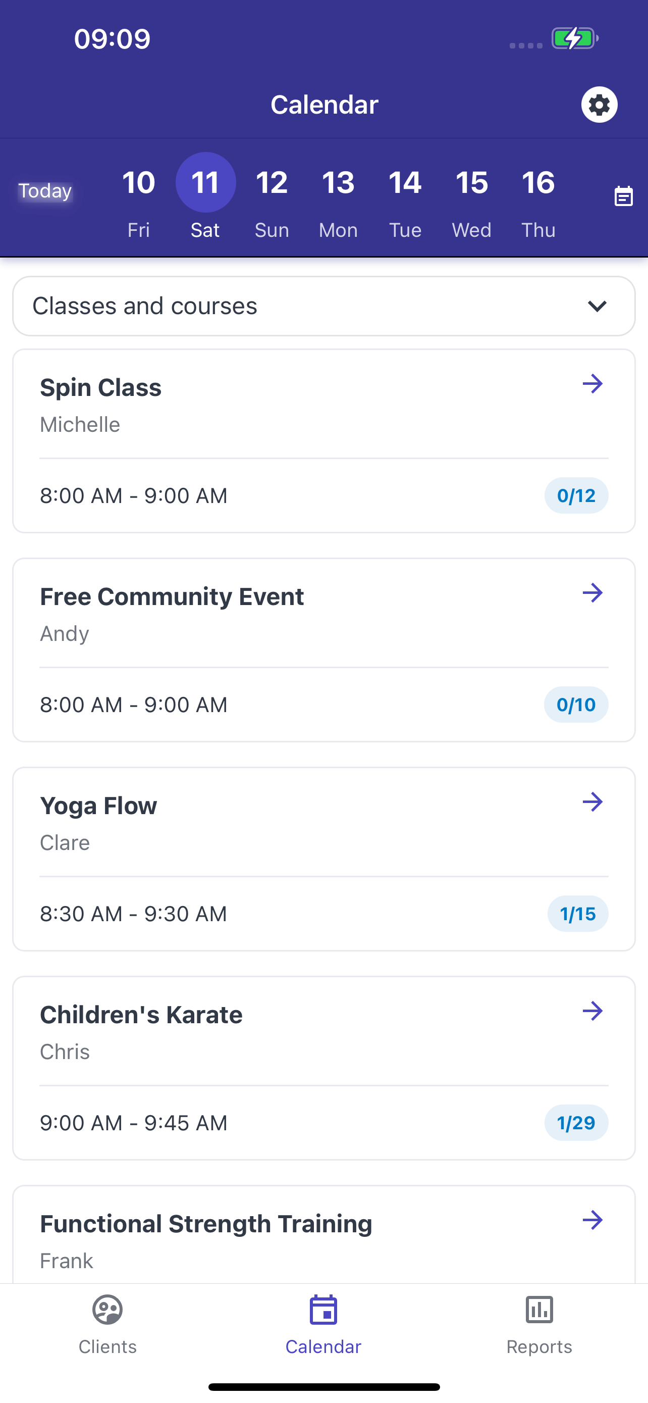 GymLaunch - Staff App