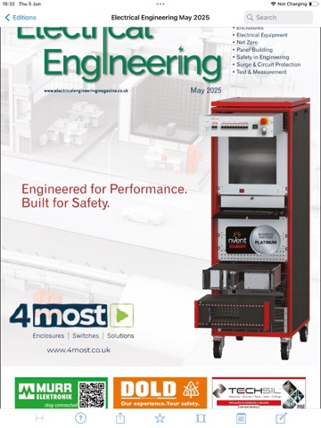 Electrical Engineering Mag iPad screenshot
