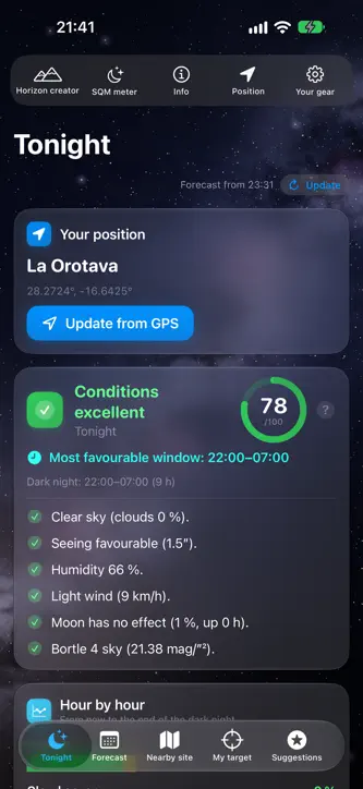 Astro Night Companion screenshot 1