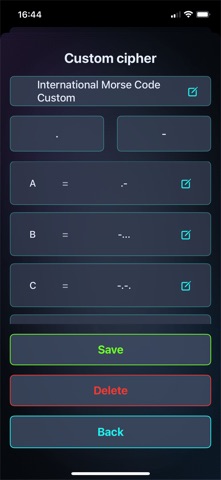 Symbol Morse Screenshot 8 of 8