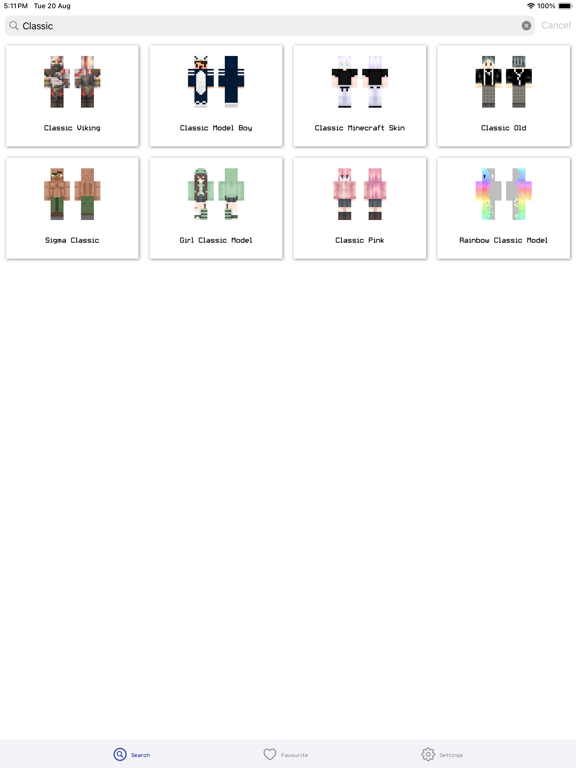Screenshot #4 pour Gamer Skins for Minecraft !
