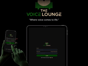 The Voice Lounge iPad screenshot