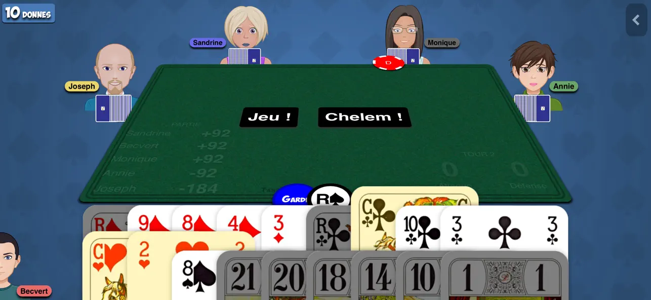 Screenshot #3 pour Tarot-Français