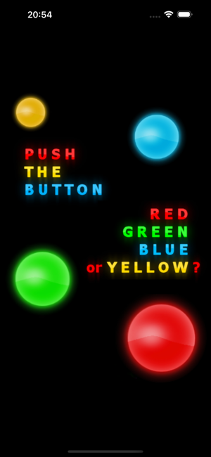 ‎Push The Button - RGBY? Screenshot