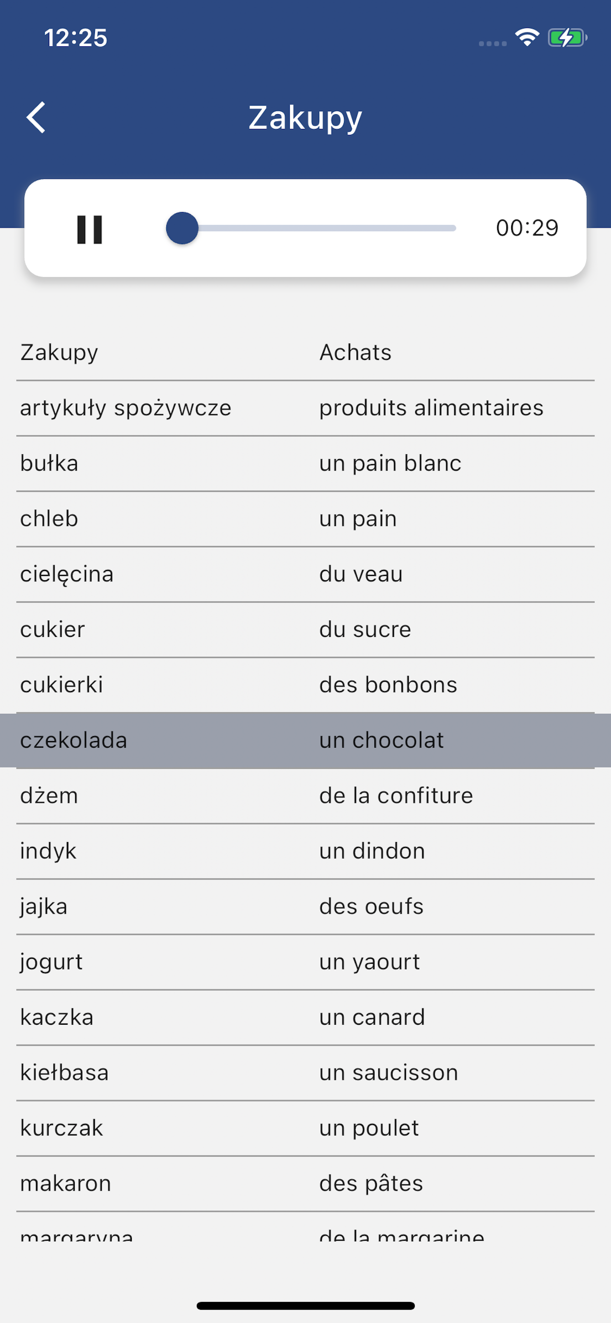 Rozmówki polsko-francuskie screenshot 5