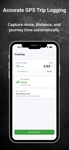 EV Mileage Tracker screenshot