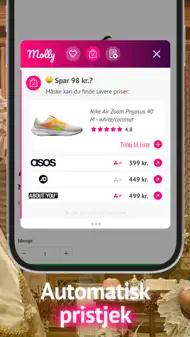 Molly Shopping Assistent iphone bilder 3