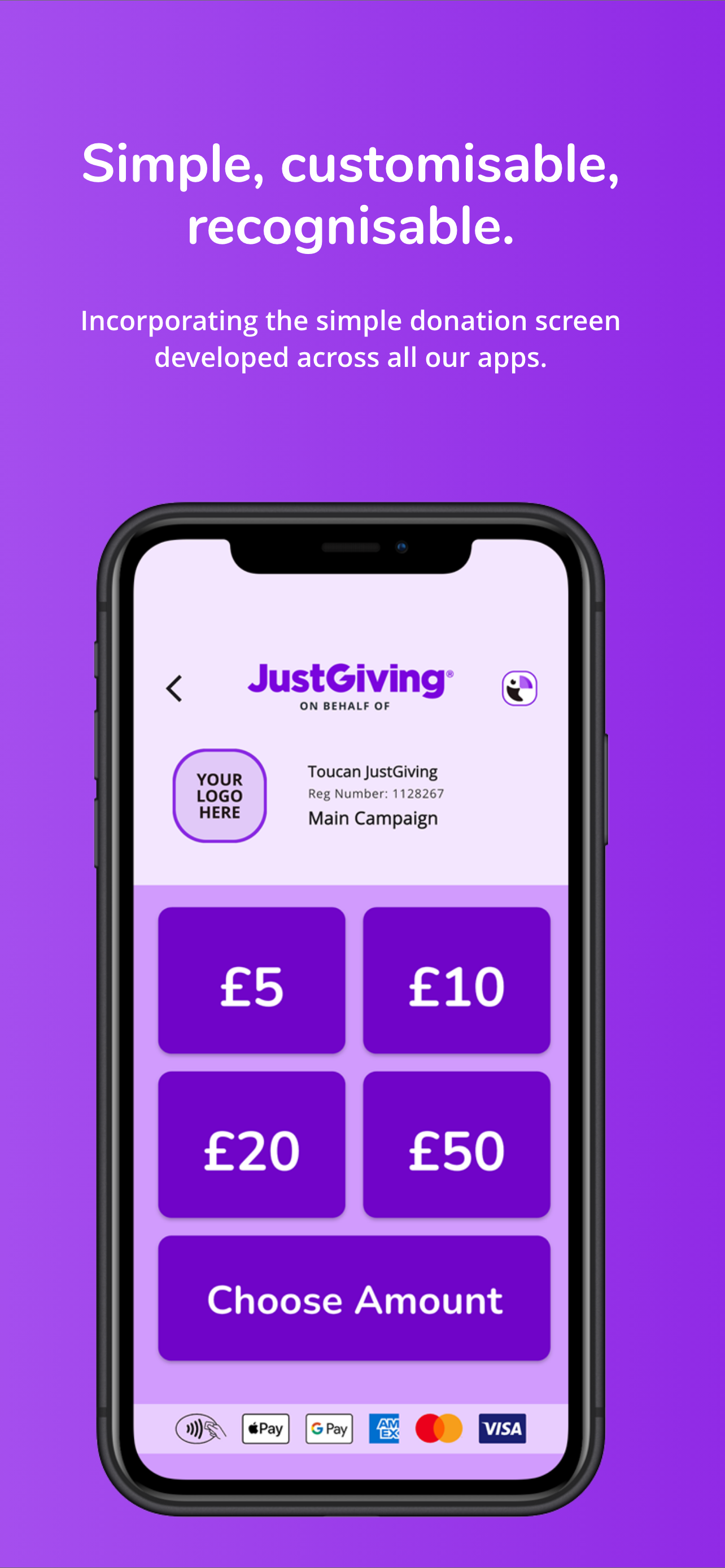 Toucan JustGiving screenshot 3