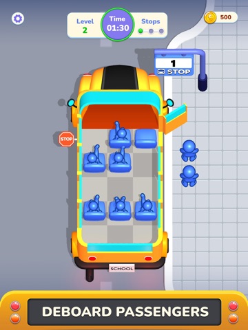 Bus Stop Drop iPad screenshot