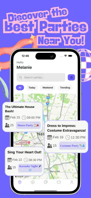 Spree: Parties & Social Events screenshot 1