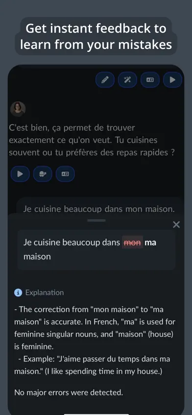 Langua: AI language learning screenshot 4
