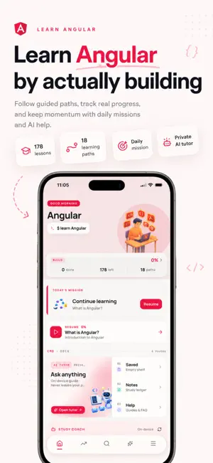 Learn Angular & TypeScript screenshot 1