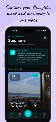 Tranquilo: Journal & Mood Screenshot 2 of 6