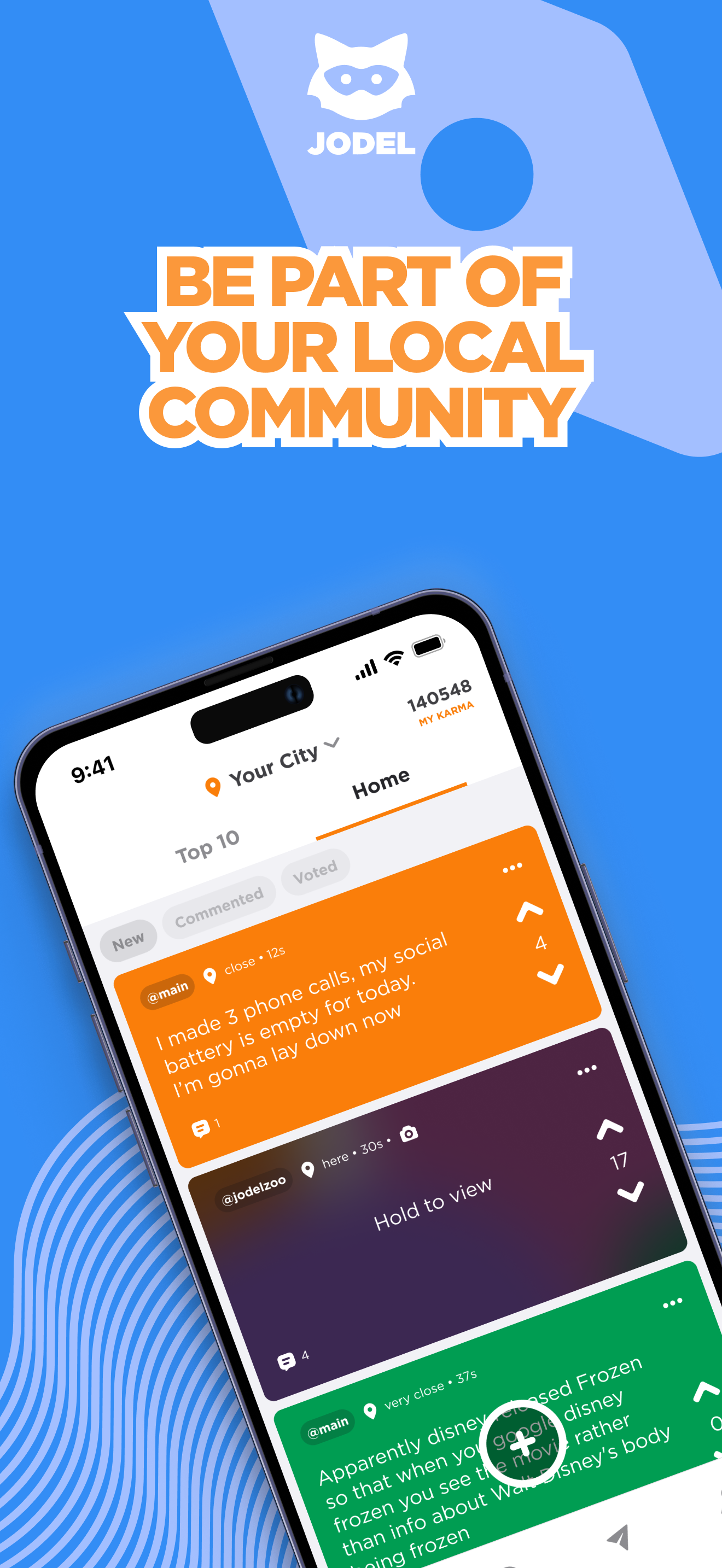 Jodel: Hyperlocal Community