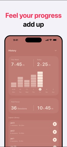 Pomodoro Timer｜Focus Screenshot 3 of 4