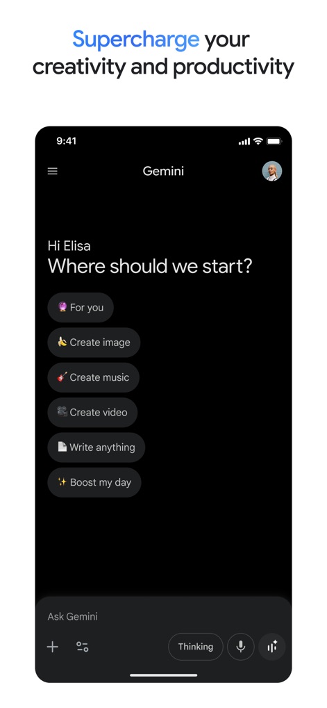 Google Gemini - Productivity Hub