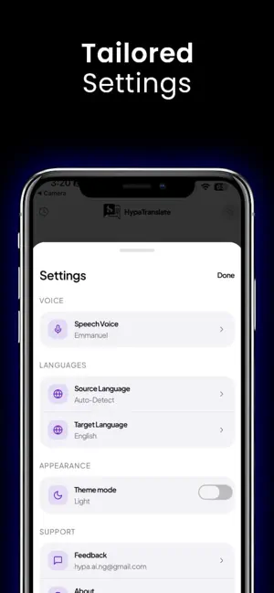 Hypa Translate Mobile screenshot 1
