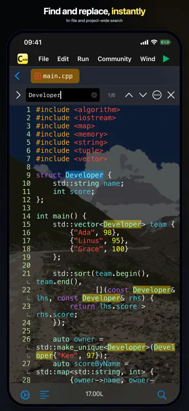 C Code Develop screenshot 5 of 8