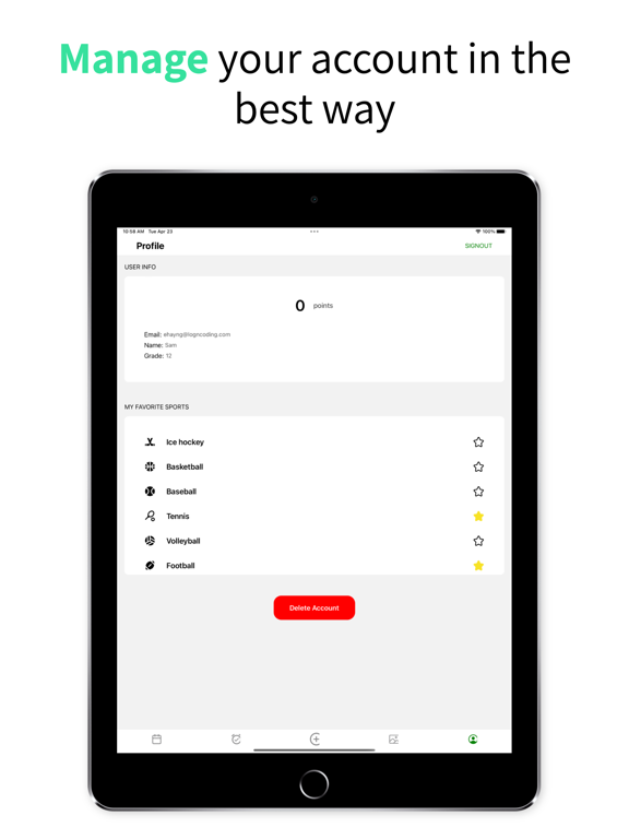 Brooks Athletics iPad screenshot 2 - Social Networking app