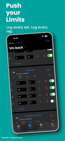 Strongerrr – Workout Tracker screenshot