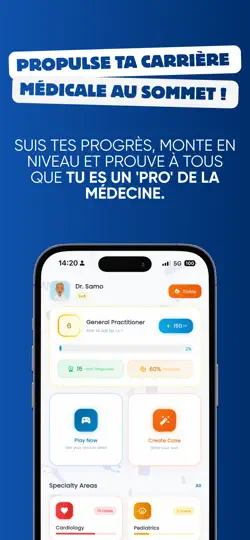 Capture d'écran de MedCase - Simulation Médicale sur iPhone 2
